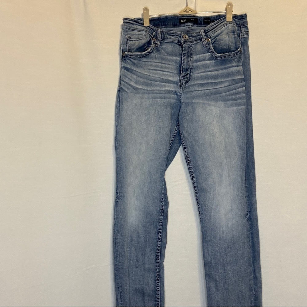 BKE Tyler Straight Light Blue Denim Jeans
